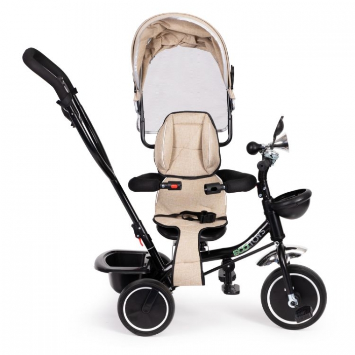 Tricicleta Ecotoys JM-066-9 Roșu cu Scaun Rotativ - imagine 6