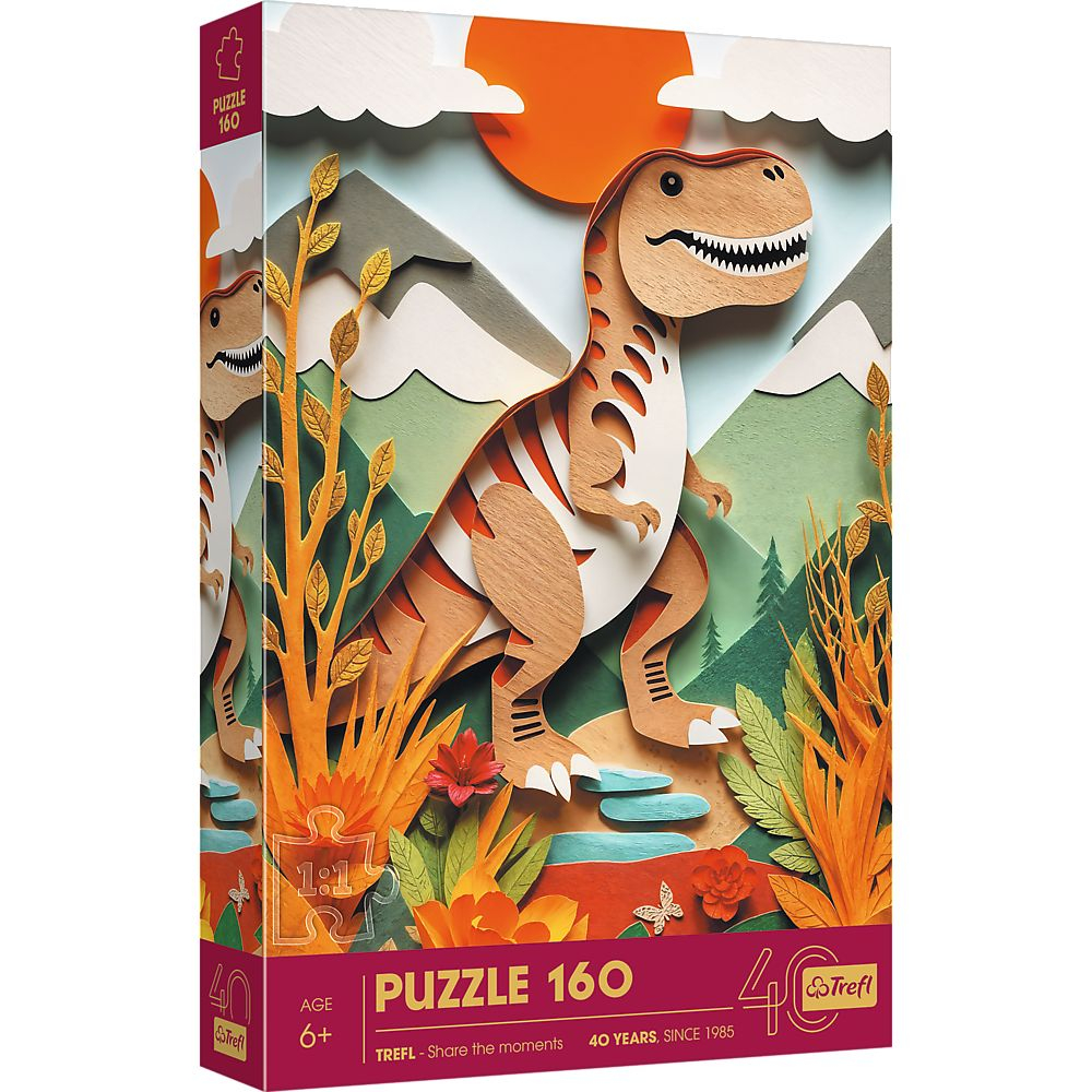 Puzzle 3D Dinozaur Trefl | Model Paper Art 160p