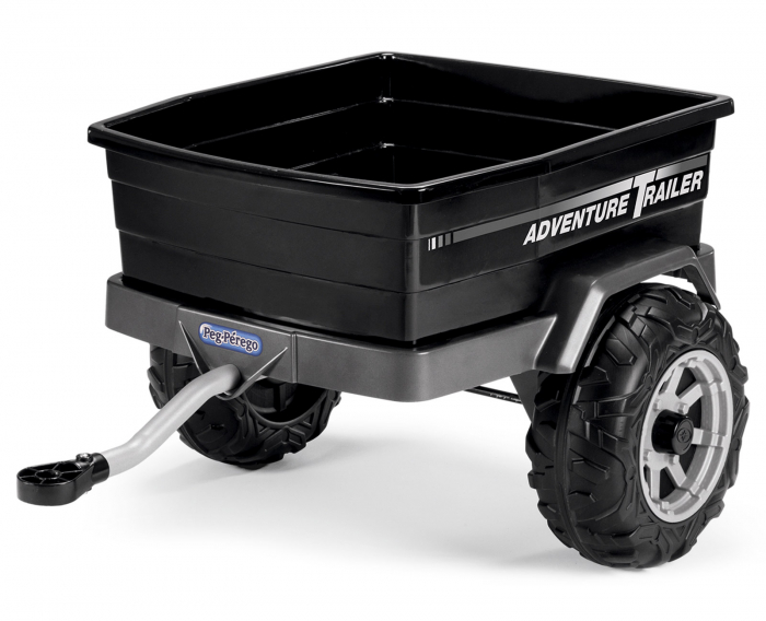 Remorca Peg Perego Gaucho Superpower, Negru-Gri