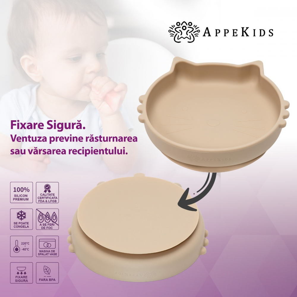 Set Diversificare AppeKids Kitty Bubble 5 Piese - imagine 2