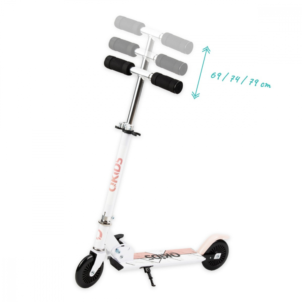 Trotineta QKIDS FLO Pink - Siguranta si Calitate - imagine 3