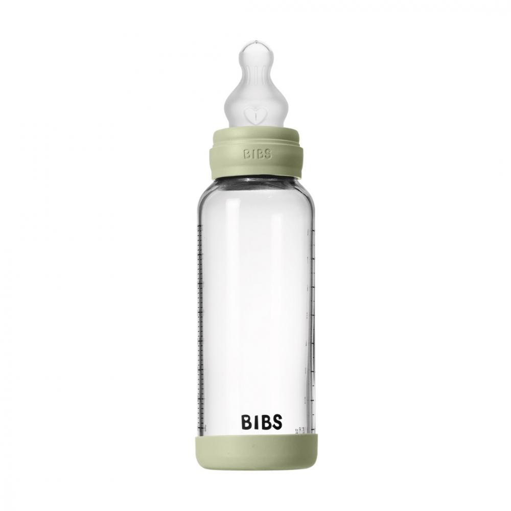Bibs Biberon Sticlă Anticolici 240ml Sage - imagine 3
