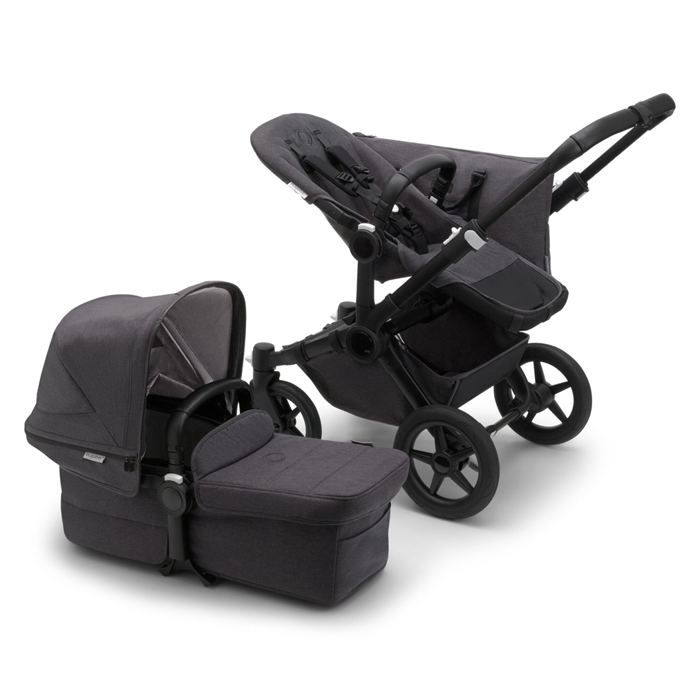 Bugaboo Donkey 5 Mono Mineral Black - Spatiu Mare Depozitare - imagine 2