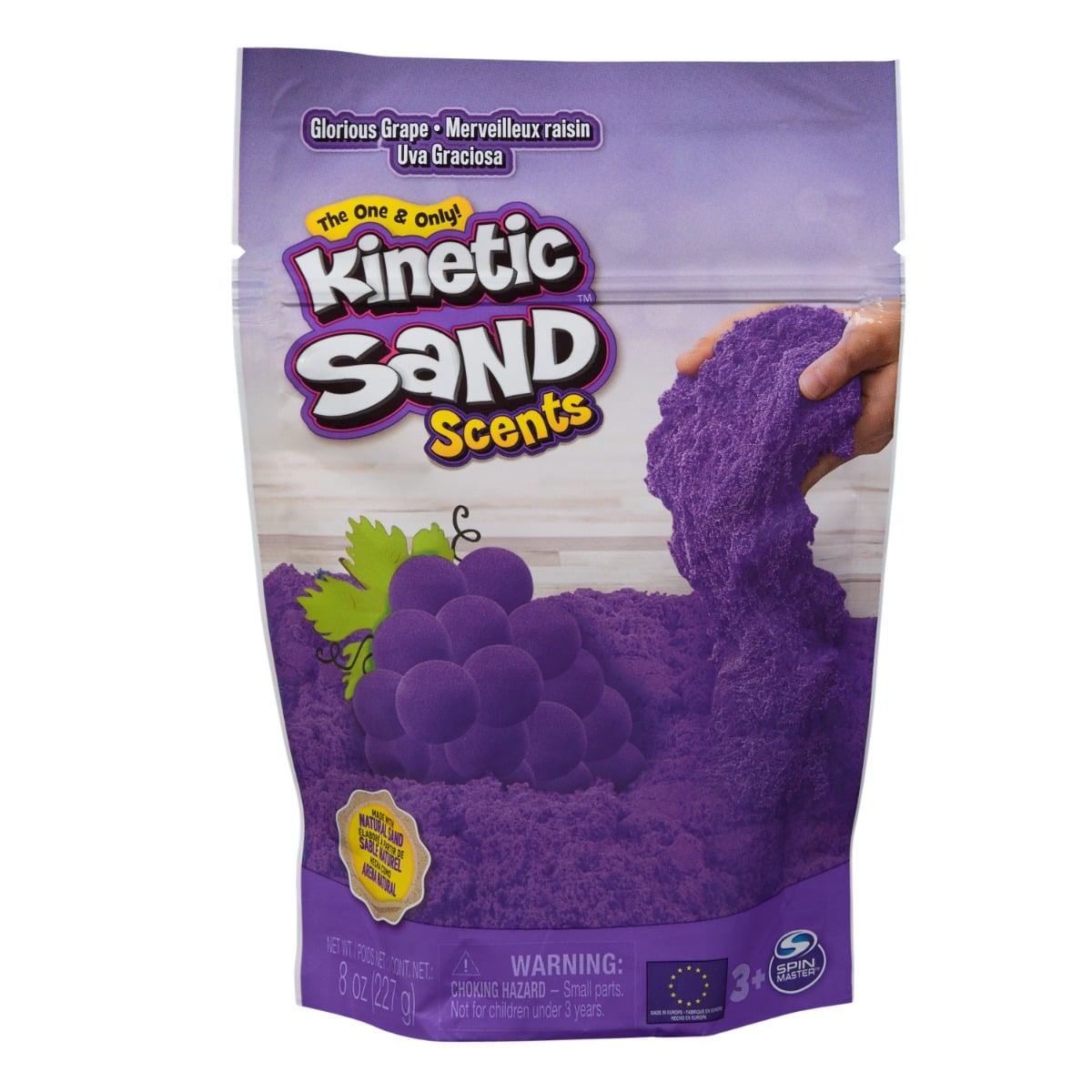Kinetic Sand Glorious Grape 227g - Nisip Parfumat