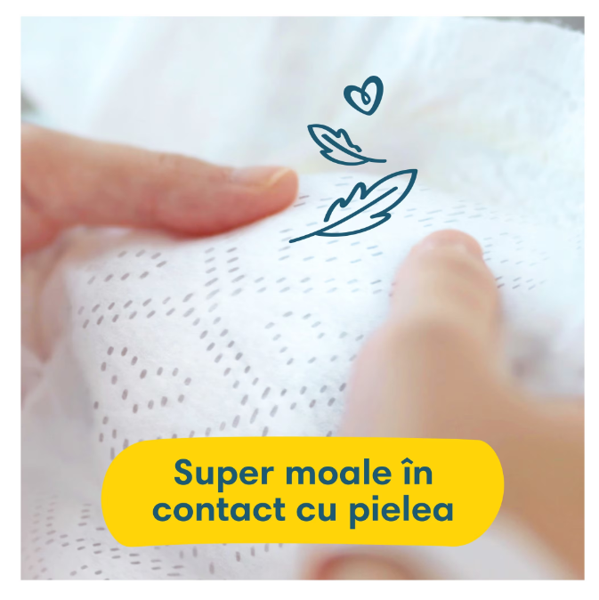 Pampers Premium Care XXL Marime 1, 2-5 kg, 144 bucati - imagine 7