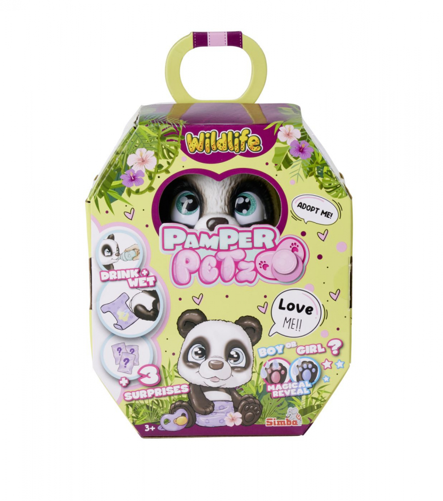 Pamper Petz Ursuleț Panda Simba | Jucărie Interactivă