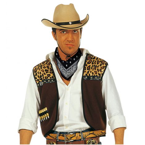 Vesta Cowboy XL Widmann - Costum Carnaval