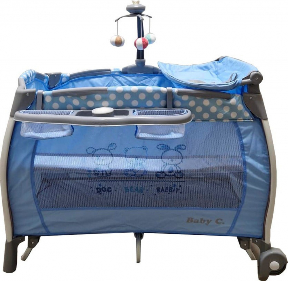 Patut Baby Care PRO cu Balansoar și 2 Nivele - imagine 5