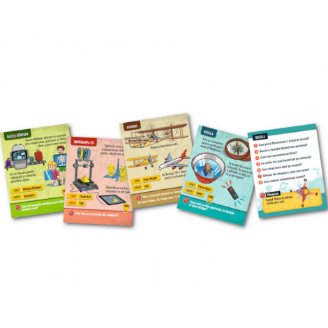 Memorace Joc Educativ Inventii - Antrenează Mintea - imagine 2