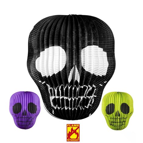 Lampion Schelet Halloween Widmann 25cm