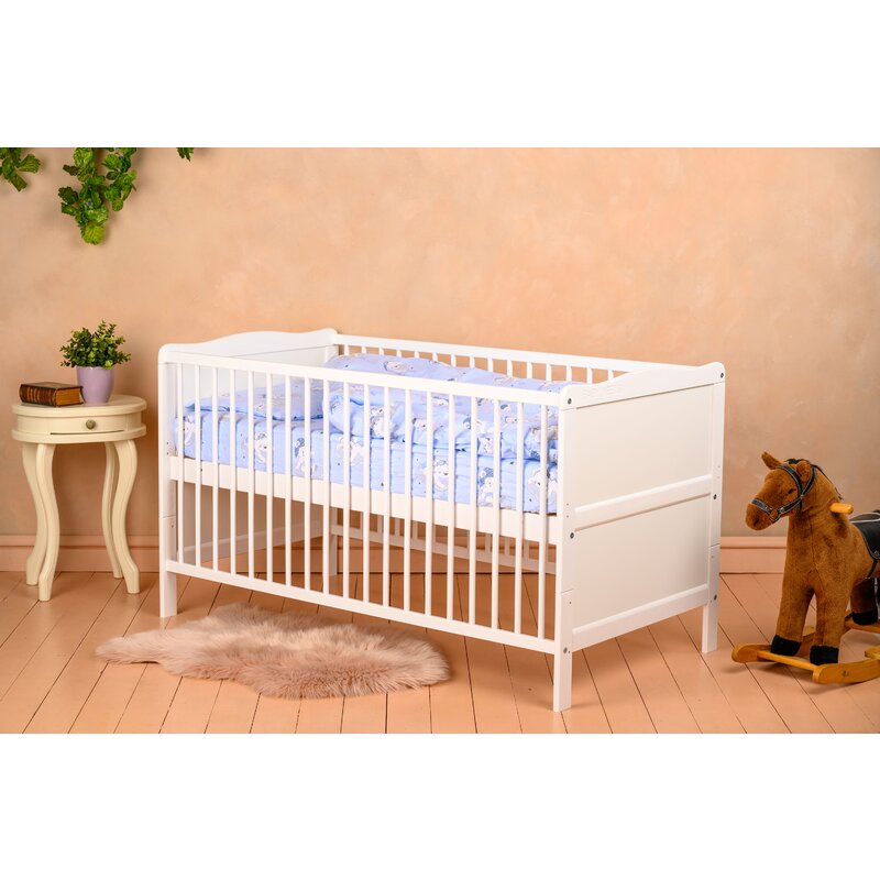 Patut Transformabil BabyNeeds Nadia 140x70 Alb - imagine 11