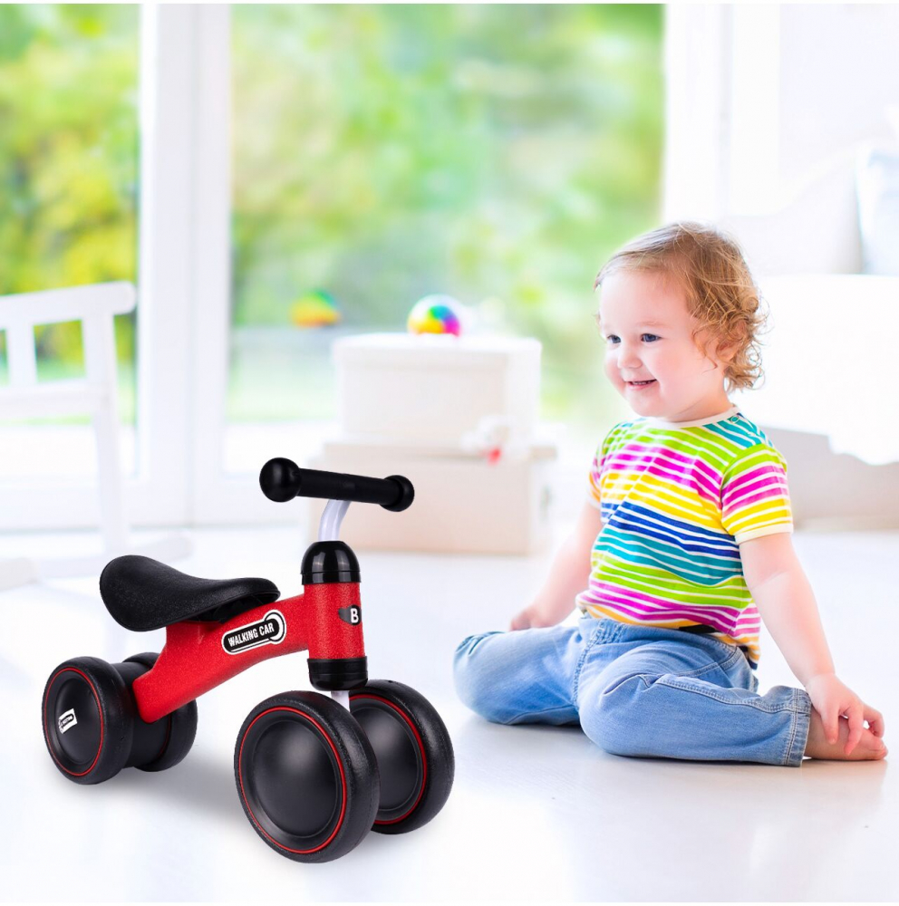 Vehicul fără pedale Malplay Red, Sua moale - imagine 9
