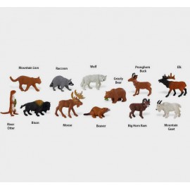Figurină Animale Safari, Pictată Manual, Non-Toxică - imagine 4