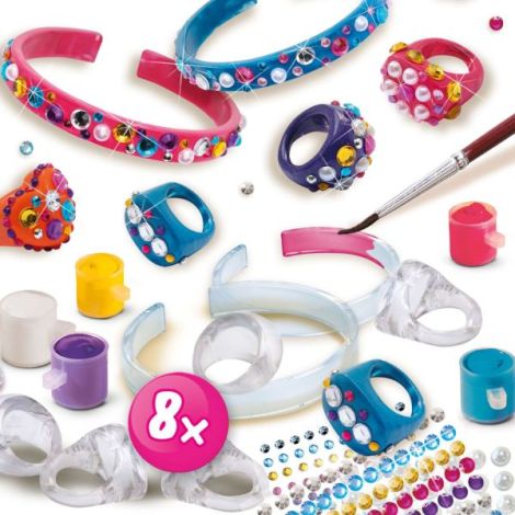 Set Inele și Brățări DIY Ses Creative - imagine 4