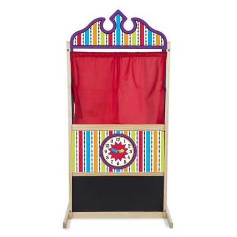 Teatru Papusi Deluxe Melissa & Doug - imagine 3