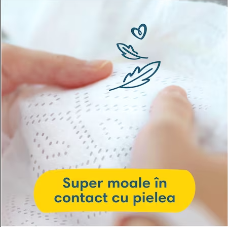 Scutece Pampers Premium Care 1, 2-5kg, 72buc - imagine 2