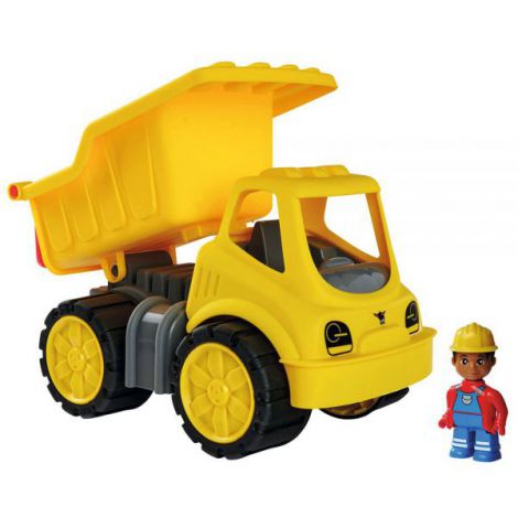 Big Camion Basculant Power Worker cu Figurină