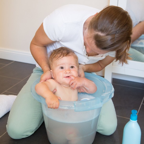 Cadita Tummy Tub - Baie Sigura pentru Bebelusi - imagine 5