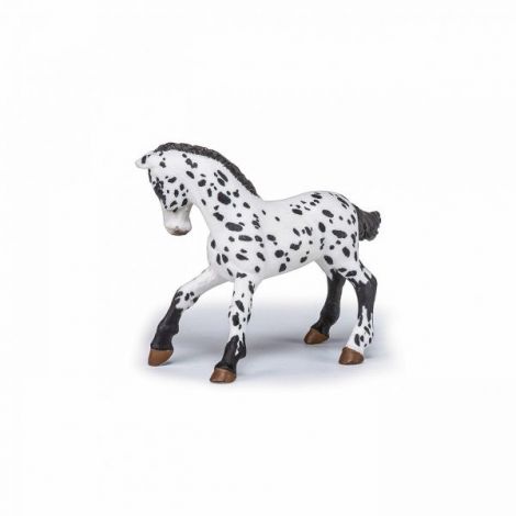 Papo Manz Appaloosa Negru - Figurina Premium - imagine 5