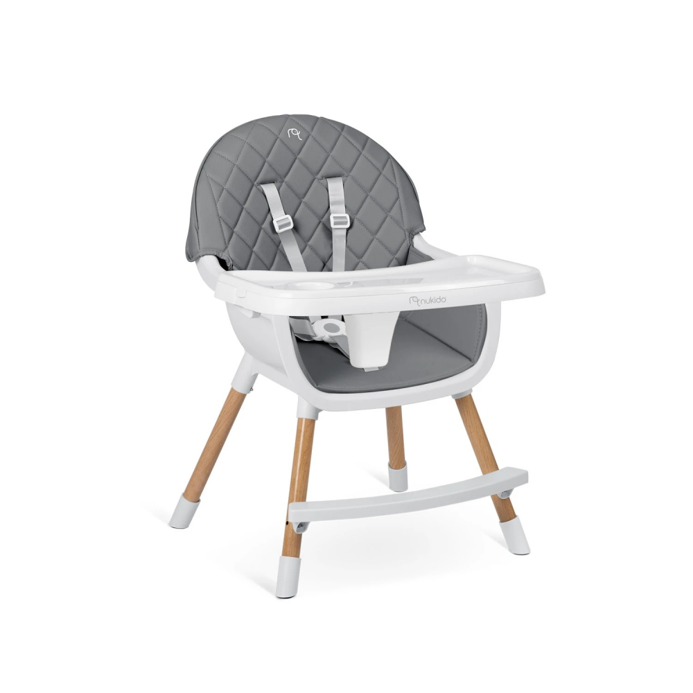 Scaun 3in1 Nukido Lilo Grey multifuncțional