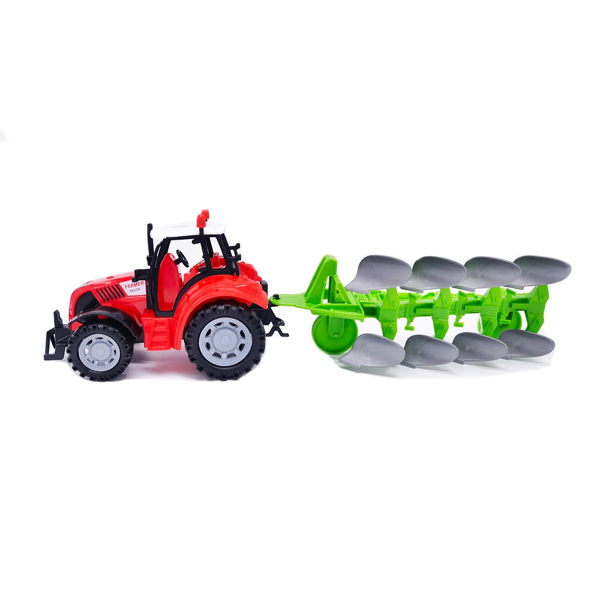 Set Tractor și Plug Cool Machines cu Lumini și Sunete