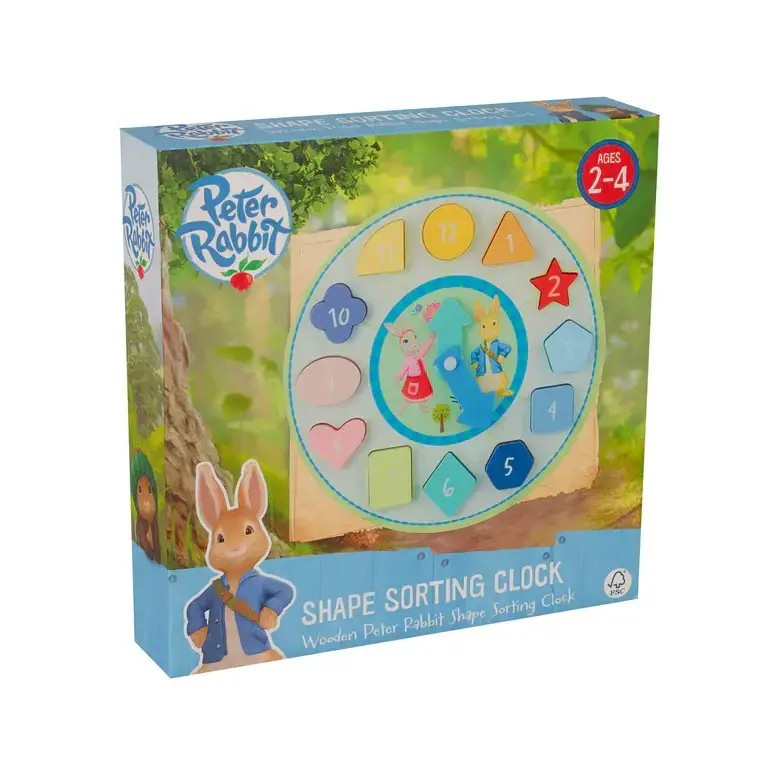 Puzzle Ceas Peter Rabbit Orange Tree Toys