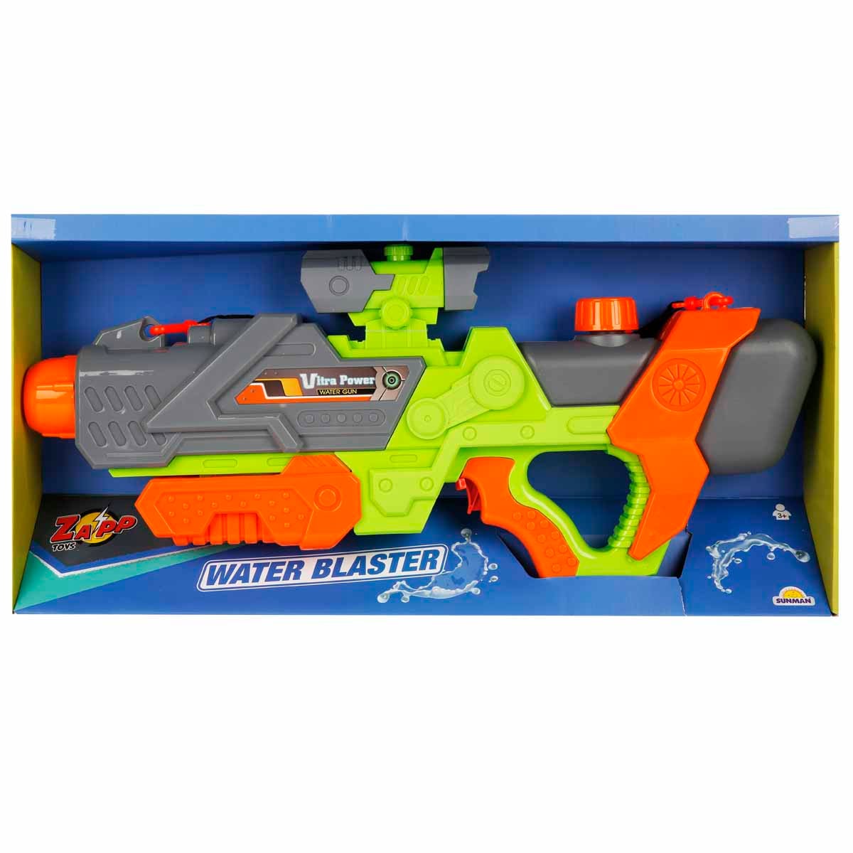 Pistol cu apa Zapp Toys Ultra Power, 59 cm, 900 ml