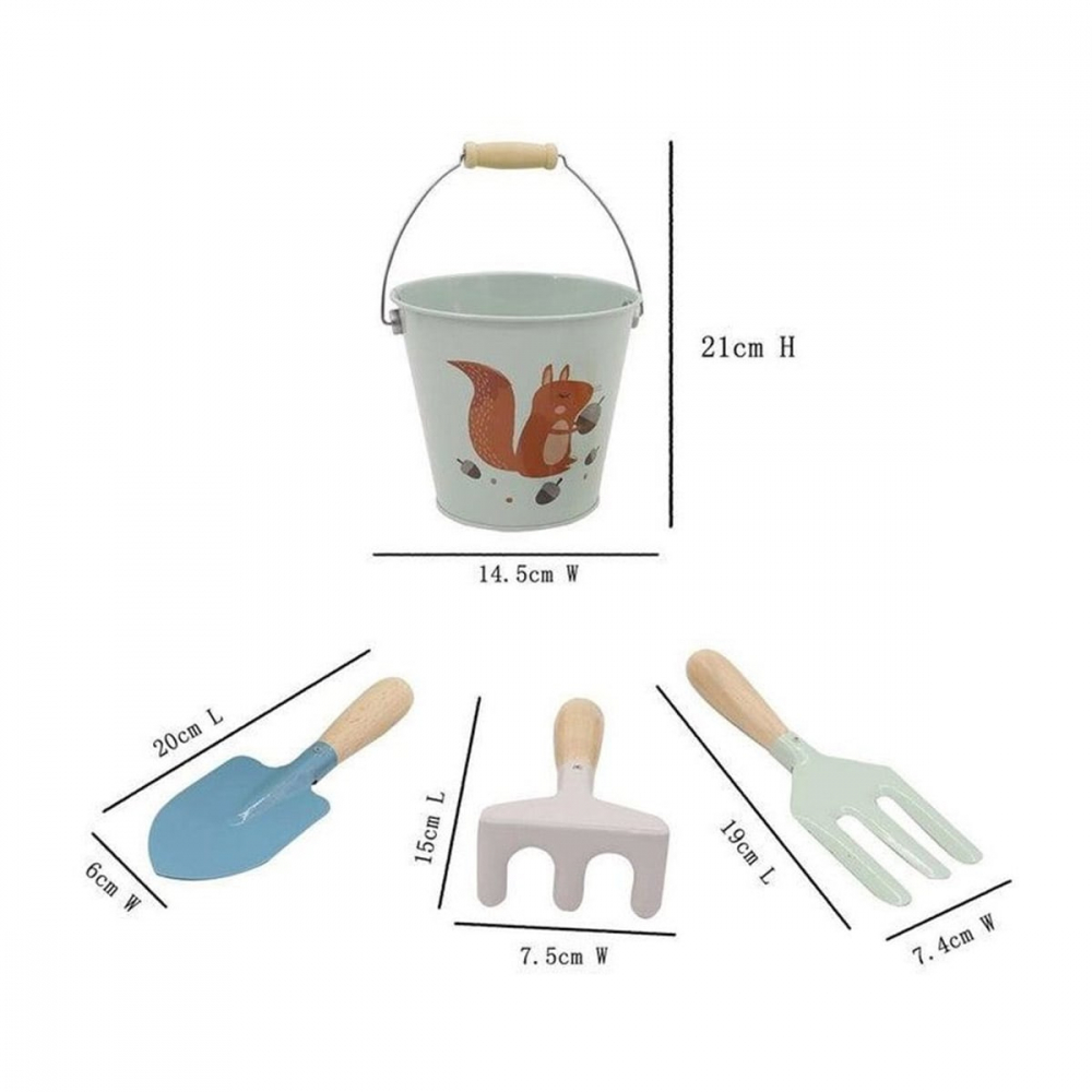 Set Gradinarit Copii Galetusa Albastra | Fakopancs - imagine 3