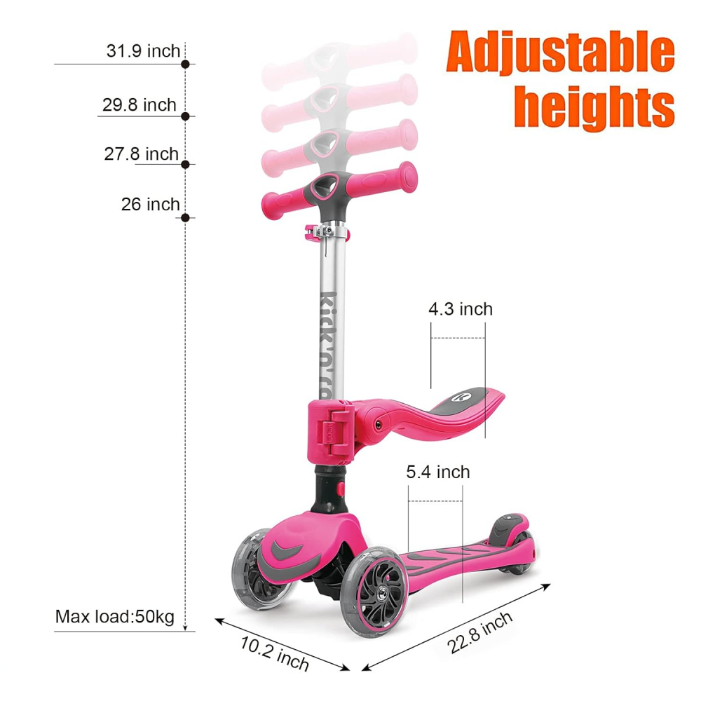 Trotineta KicknRoll 2 in 1 | Transformabila cu Scaun - imagine 2