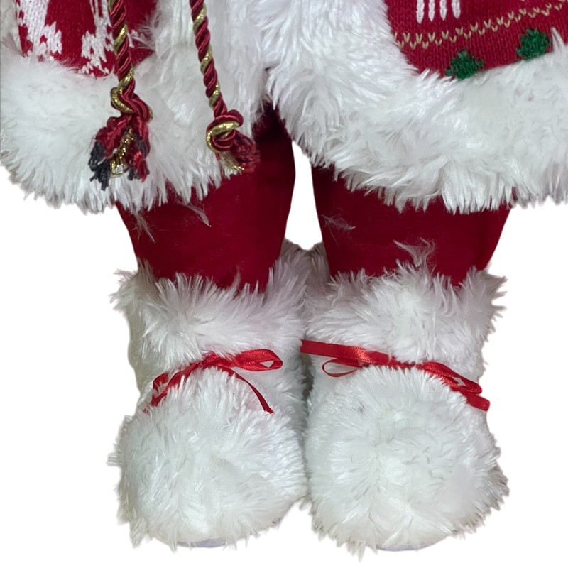 Figurină Moș Crăciun Procart 30cm - Decorațiune Festivă - imagine 9