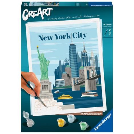 Ravensburger CreArt New York - Pictură Relaxantă