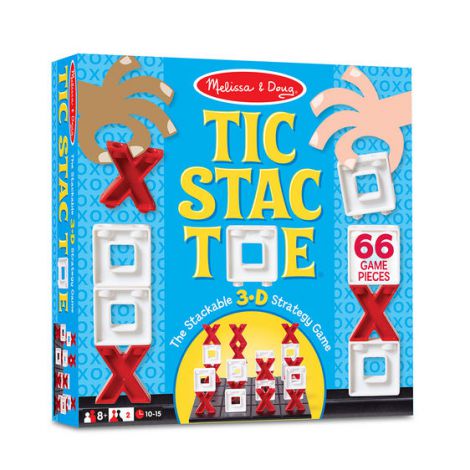 Joc X și 0 3D Tic Stac Toe Melissa & Doug - imagine 2