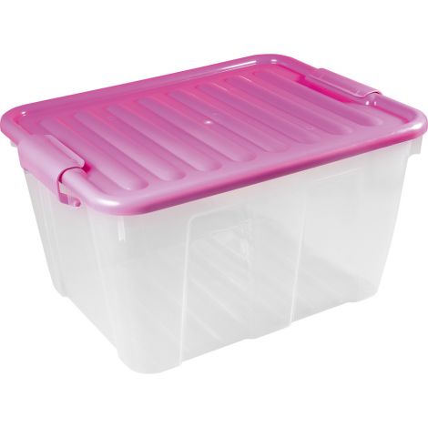 Cutie depozitare 30L Moje Bambino - transparentă