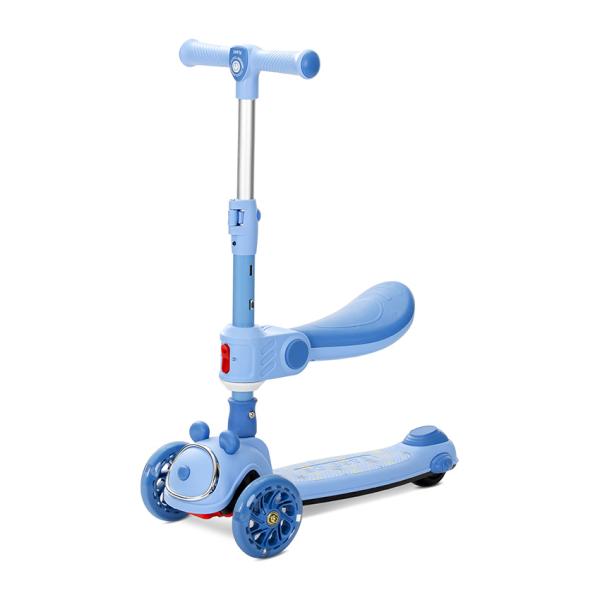 Lorelli Swiftie Blue Trotinetă Pliabilă Copii LED - imagine 6