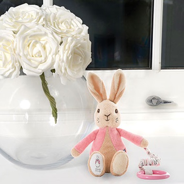 Jucărie Plus Atașabilă Flopsy Rabbit | Rainbow Design