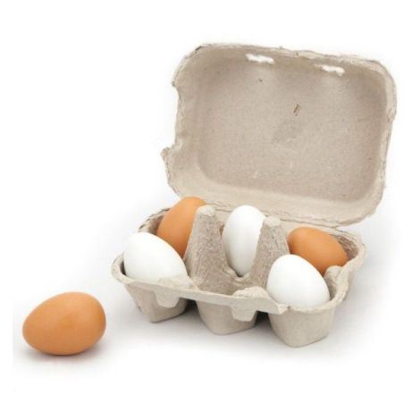Set Ouă Lemn Viga Toys - Joc Rol Bucătărie