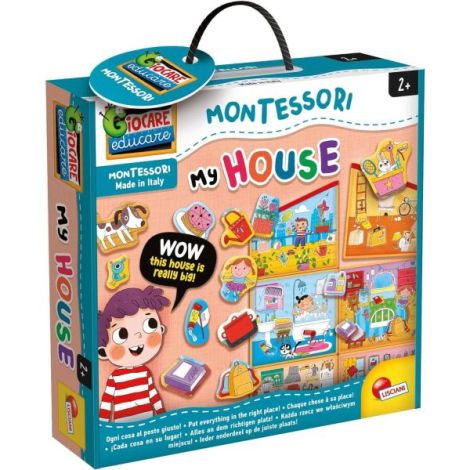Joc Montessori Lisciani - Casuta Mea Ordonata