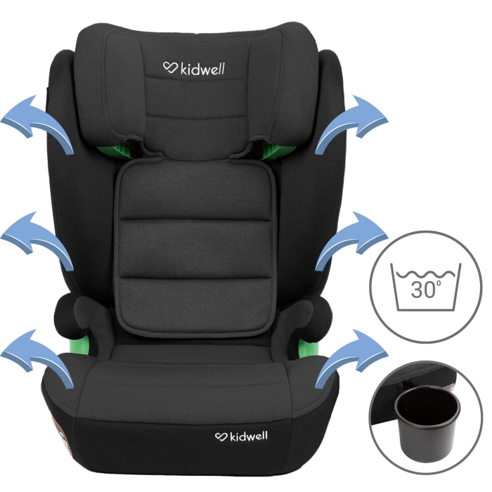 Scaun Auto Kidwell Weston Isofix 15-36 Kg i-Size - imagine 7