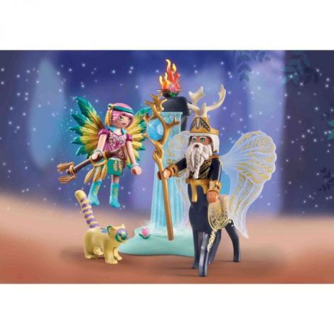 Playmobil Zână Hildi Cavaler cu Abțibilduri