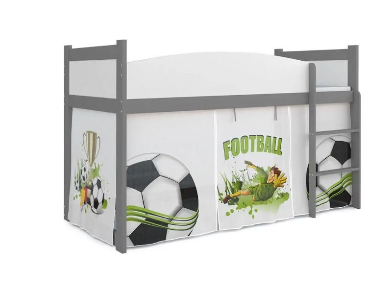 Patut Tineret Twist Football cu Antresola Mykids - imagine 2