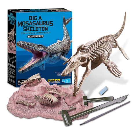 Set Dino Mosasaurus 4M - Sapa si Descopera - imagine 4