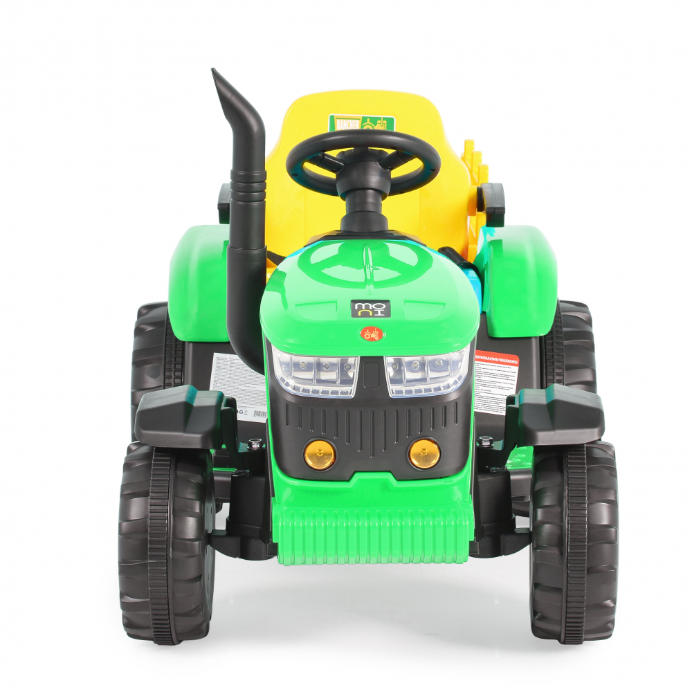 Tractor Moni Rancher Green cu Remorcă și Telecomandă - imagine 2