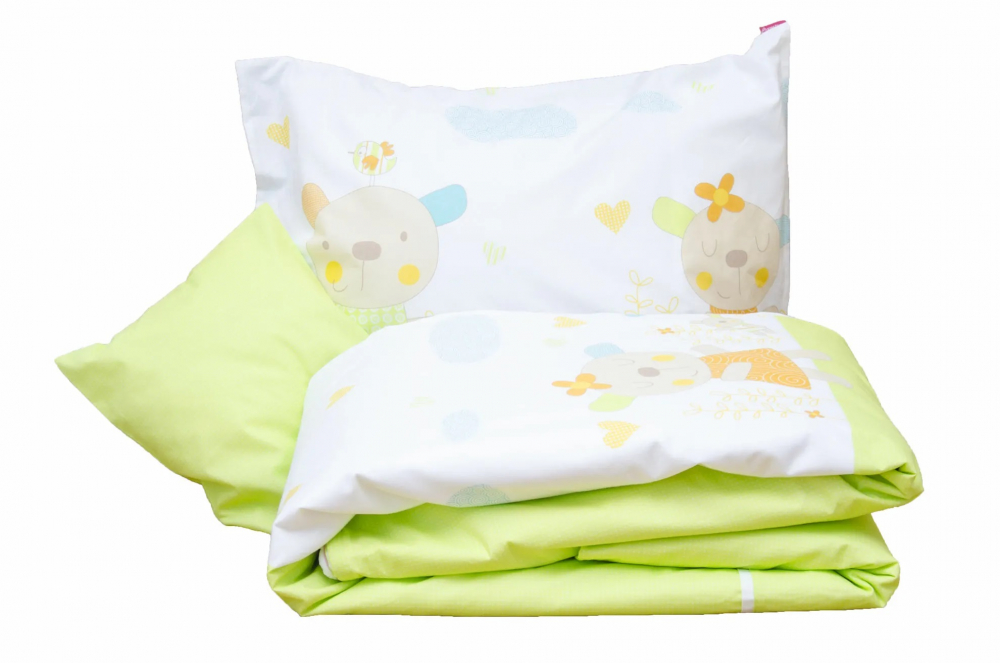 Lenjerie pat Kids Decor Ursuleți 100x140 cm - imagine 2