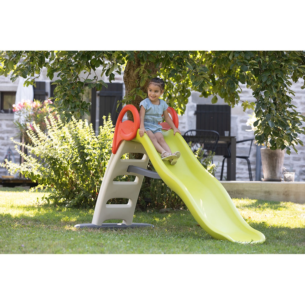 Tobogan Smoby Funny Verde | Exterior Sigur 2m - imagine 7