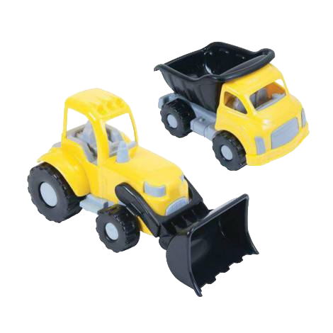 Set Camion și Excavator Dolu | Jucărie Construcții