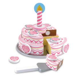 Set Tort Etajat Melissa & Doug | Joc Creativ Lemn - imagine 2