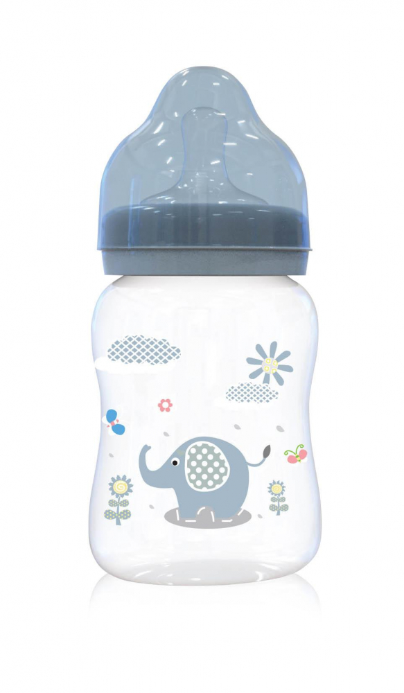 Biberon Lorelli cu Gat Larg 250ml | Hranire Ușoară