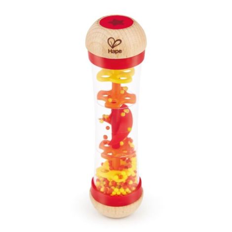 Hape Picaturi de Ploaie Rosu - Jucarie Lemn - imagine 5