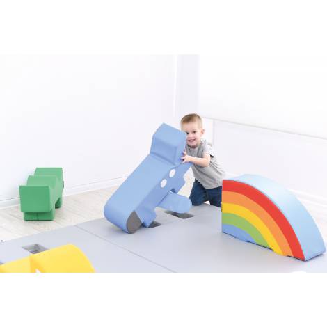 Avion Spuma Moje Bambino | Colt Joaca Sigur - imagine 4