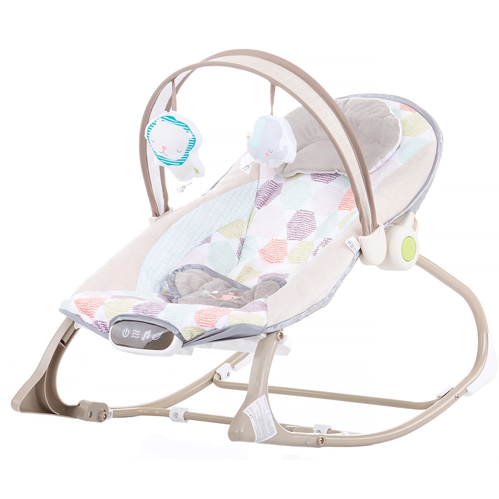 Scaunel balansoar Chipolino Dolce Bird, 0-6 luni - imagine 6